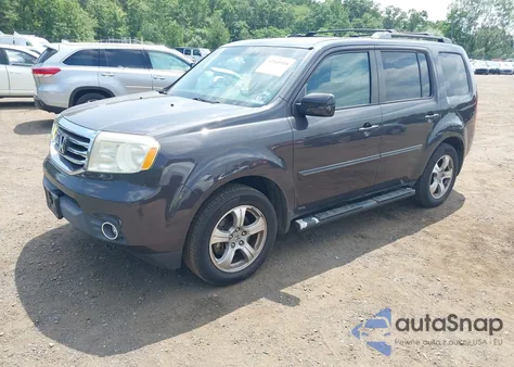 2013 Honda Pilot Ex-L из США, поврежденный, VIN 5FNYF4H74DB057867